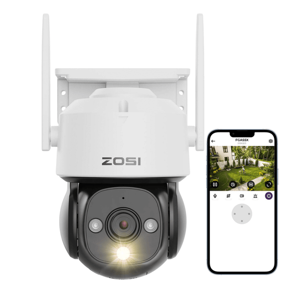 C290 2MP/4MP PTZ WiFi Security Camera + Person/Vehicle Detection