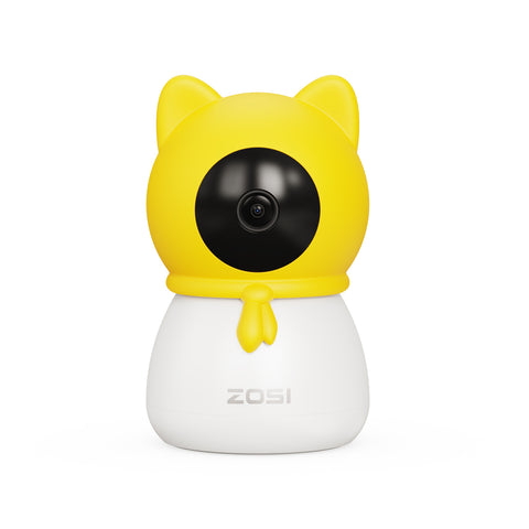 C516 4MP PTZ 2.4GHz/5GHz Baby Security Camera + Face/Sound Detect + Support 256GB Storage