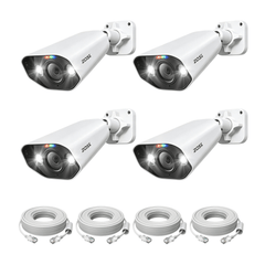 C182 4K PoE Camera with Smart Active Deterrence + 60ft Ethernet Cable