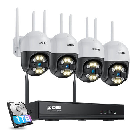 C289 3MP Pan-Tilt WiFi Camera System + 1TB Hard Drive